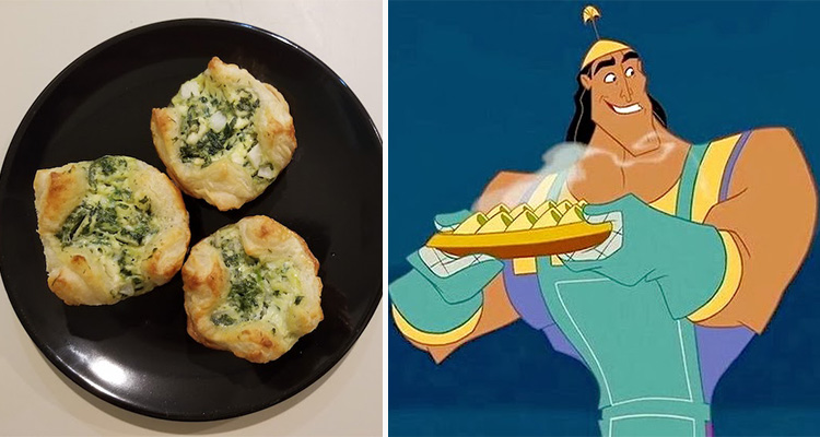 Kronk's Spinach Puffs