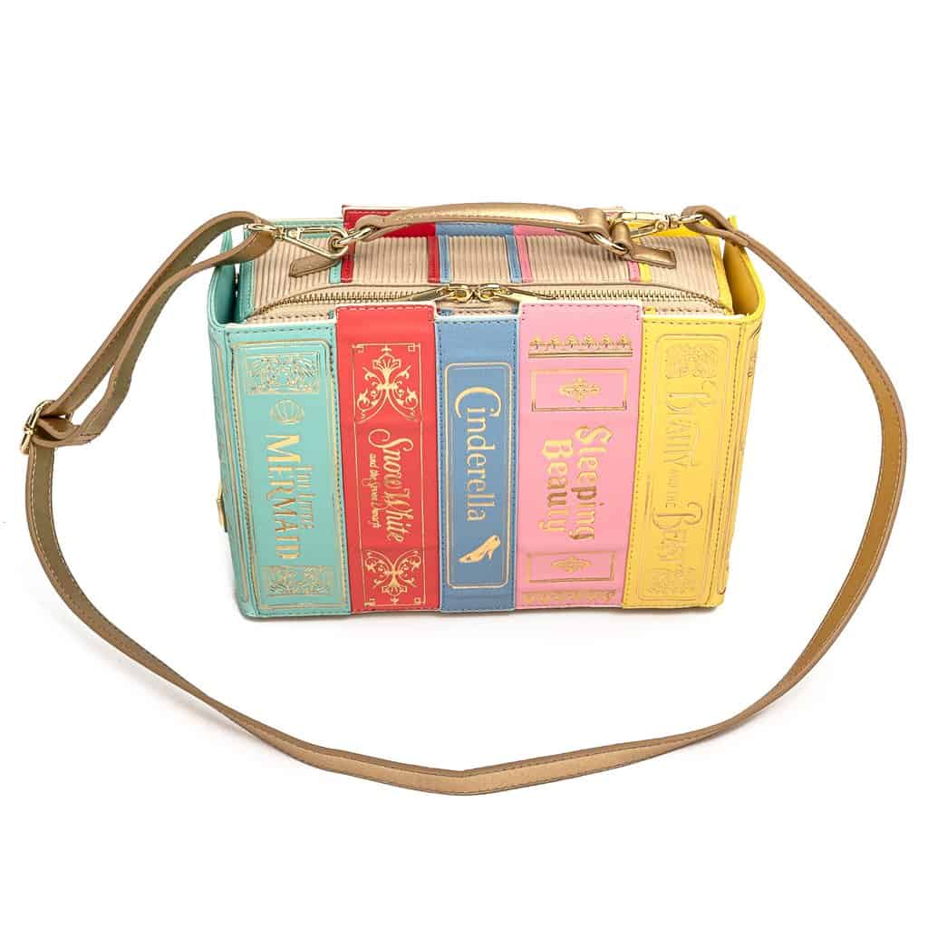 loungefly disney princess books purse